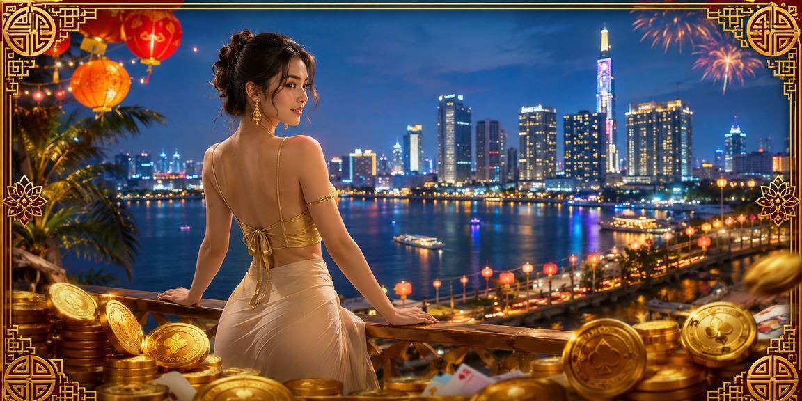 Người chơi game bài trong lễ hội tại Hồ Chí Minh với không khí sôi động